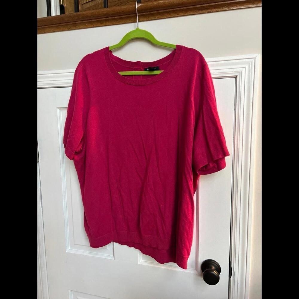 Lands end sweater shirt‎ pink 3XL